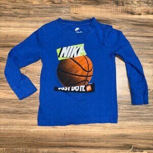 Nike Blue Basketball Graphic Tee